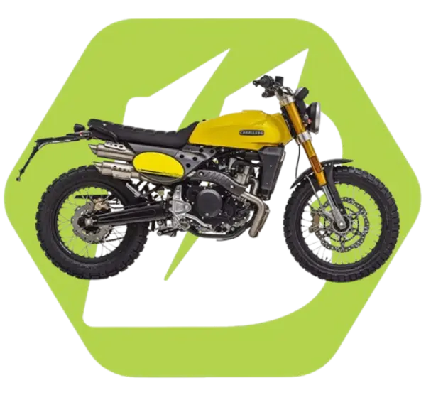 Moto - FANTIC - Caballero 500 Scrambler - Group M3 or similar - Manual