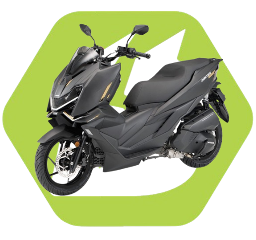 Scooter - ZONTES 125X - Group S2+ or similar - Automatic